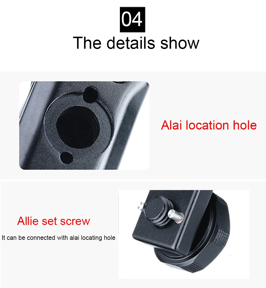 UURig DSLR Верхняя ручка рукоятка с Arca Quick Release 4 крепления для холодного башмака с металлическим креплением для видеокамеры для sony A6400