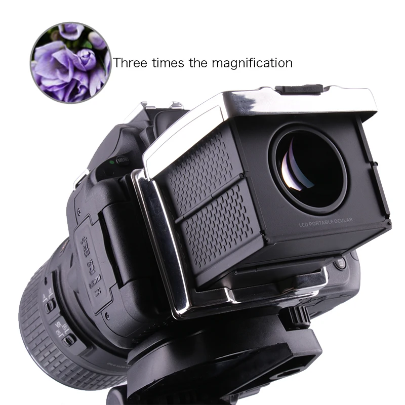 

Camera Viewfinder Director 3X Foldable Optical Viewfinder for Nikon D750 D5 D4 D4S D810 D800 D800E FUJI GFS-50S