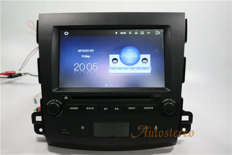 DSP Android 9,1 автомобильный dvd gps мультимедийный плеер Авто Радио для Mitsubishi Outlander 2006- peugeot 4007/Citroen C-Crosser 64 ГБ