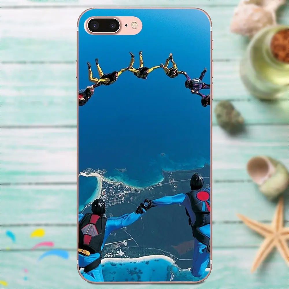 Экстремальный Спорт Skydive Skydivers парашютный для LG Nexus 5 5X G2 G3 mini spirit G4 G5 G6 K4 K7 K8 K10 2017 V10