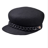 bingyuanhaoxuan fashion literary youth cap 2018 new hot stamping women military hats bronzing flat top hat lady beret