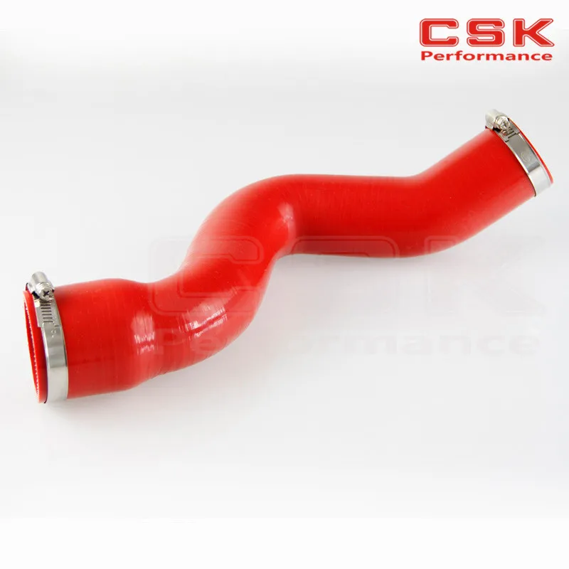 silicone hose  RED+ for Audi A4 1.8T Turbo B6 Quattro 2002-2006 Intercooler hose +two clamps