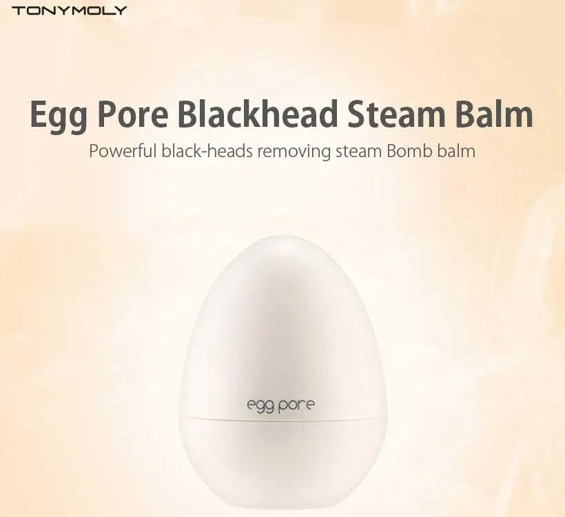TONY MOLY яйцо пора паровой бальзам для удаления черных точек 30 г маска для удаления черных точек для лица Ремонт носа Глубокая чистка уход за кожей отшелушивающие маски