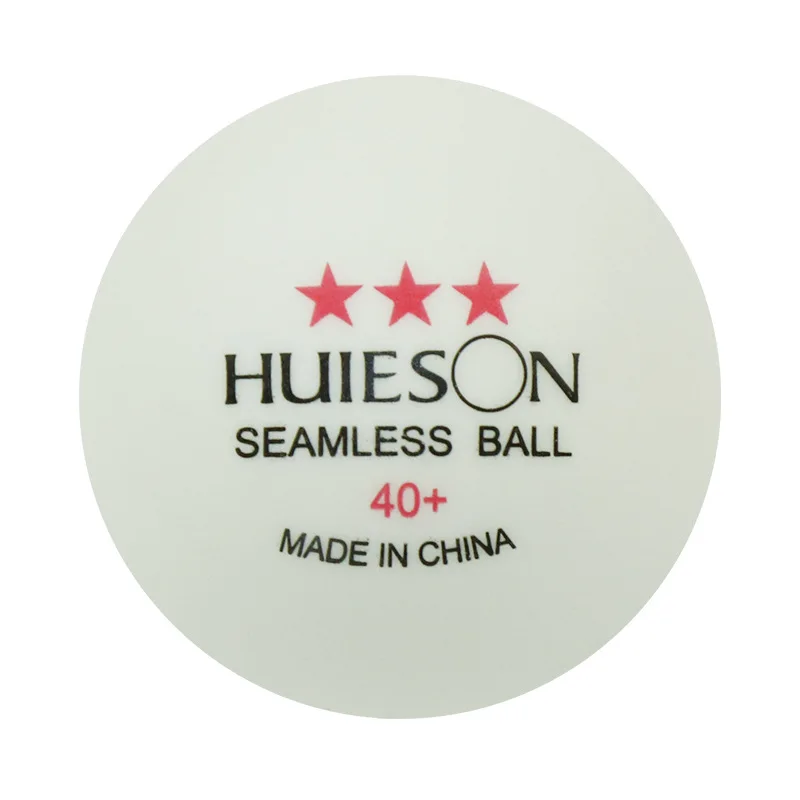 Huieson 6 шт./кор. бесшовные Пластик мячи для настольного тенниса ABS новая Материал поли шарики для пинг понга в 40+ 2,8g в таблице тренировочные мячи 2 цвета