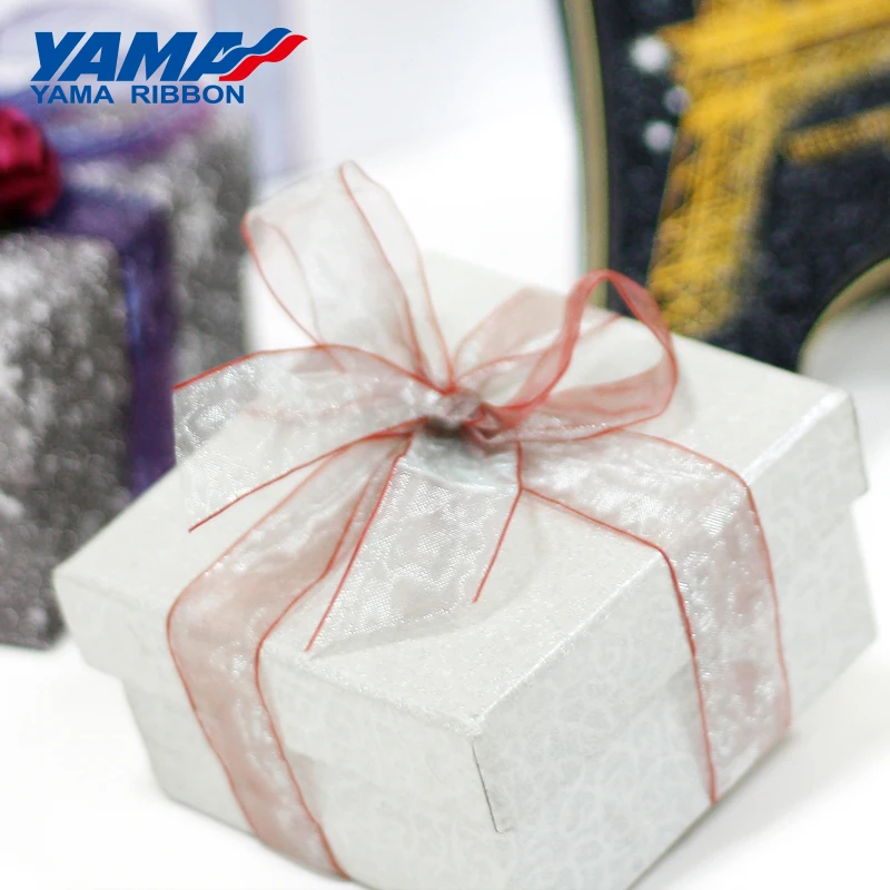 Лента из органзы с эффектом омбре YAMA 50 мм 63 75 200 ярдов/рулон шелковые ленты ручной