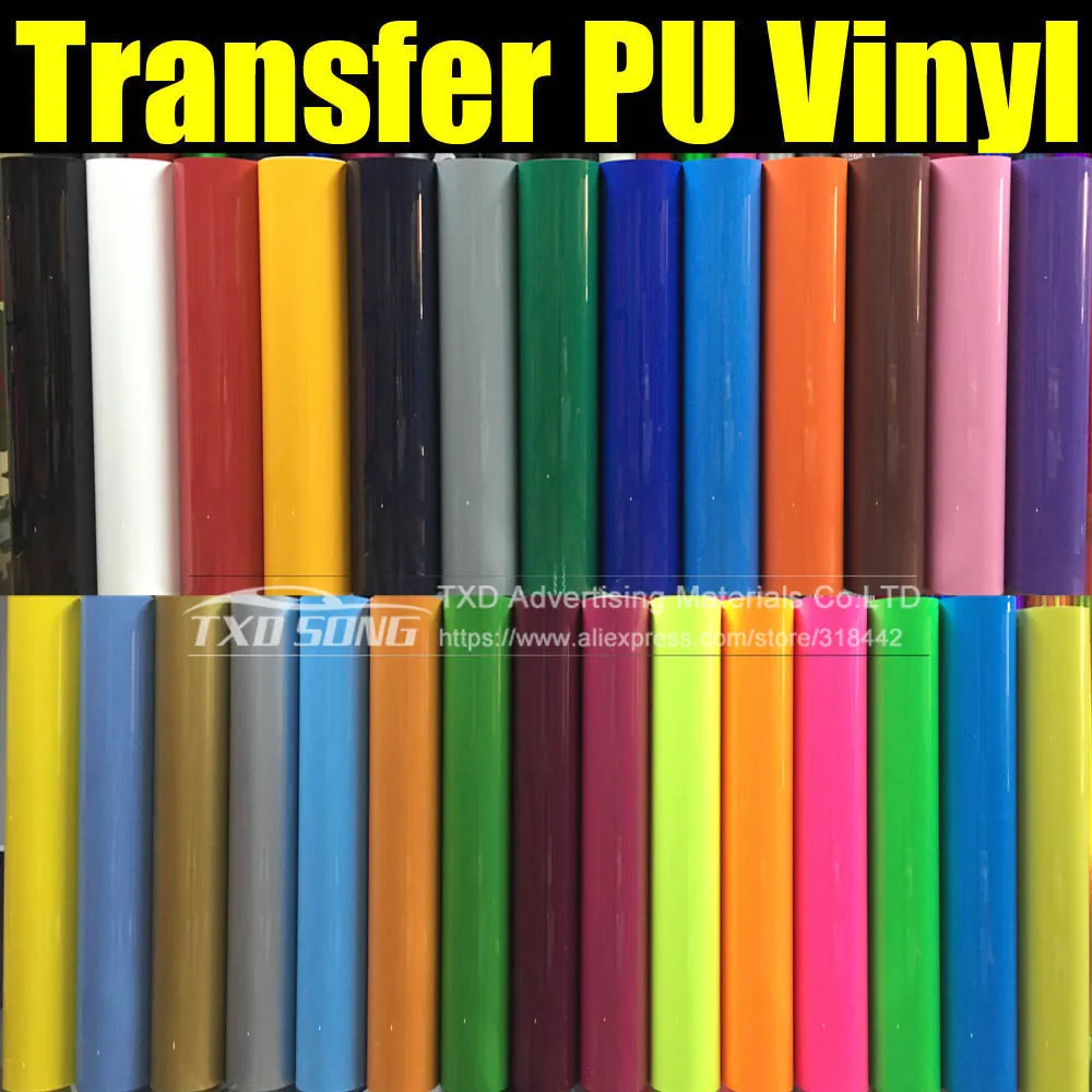 

TXD heat transfer PU vinyl for t shirts,high-quality heat transfer vinyl,t shirts transfer vinyl Size:50x100cm/lot