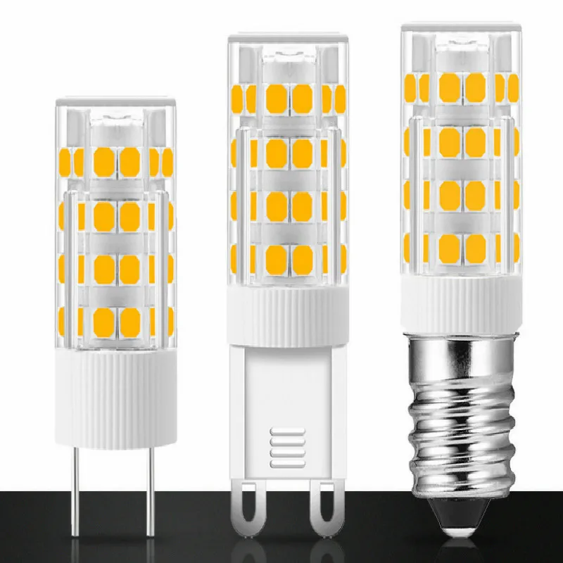 Универсальная Светодиодная лампа AC110 240V g9 led 220v g4 3W 5W 7W 5 шт./лот Бесплатная