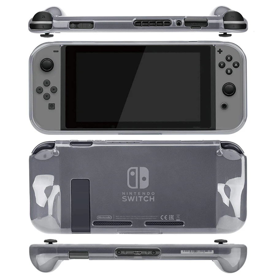6 в 1 сумка для хранения Nintendo Switch + защитный чехол из ТПУ 2 пленки закаленного