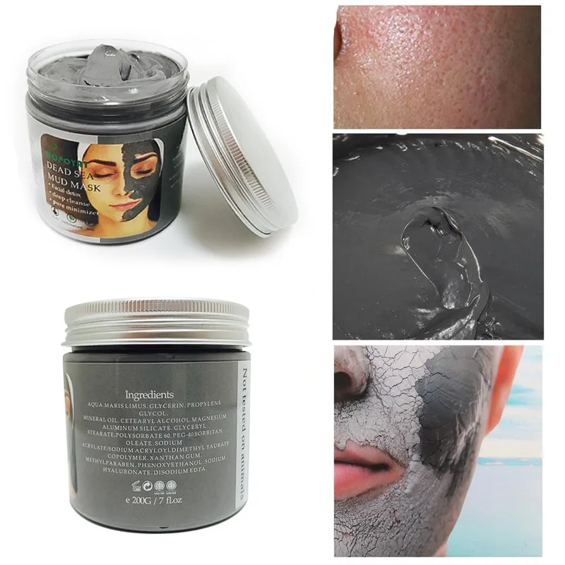 Hot Sell Dead Sea Mud Mask Deep For Face &amp Body Hydrating Acne Oily Skin Blackheads Pore Minimizer Nourishing Cleaner | Красота и