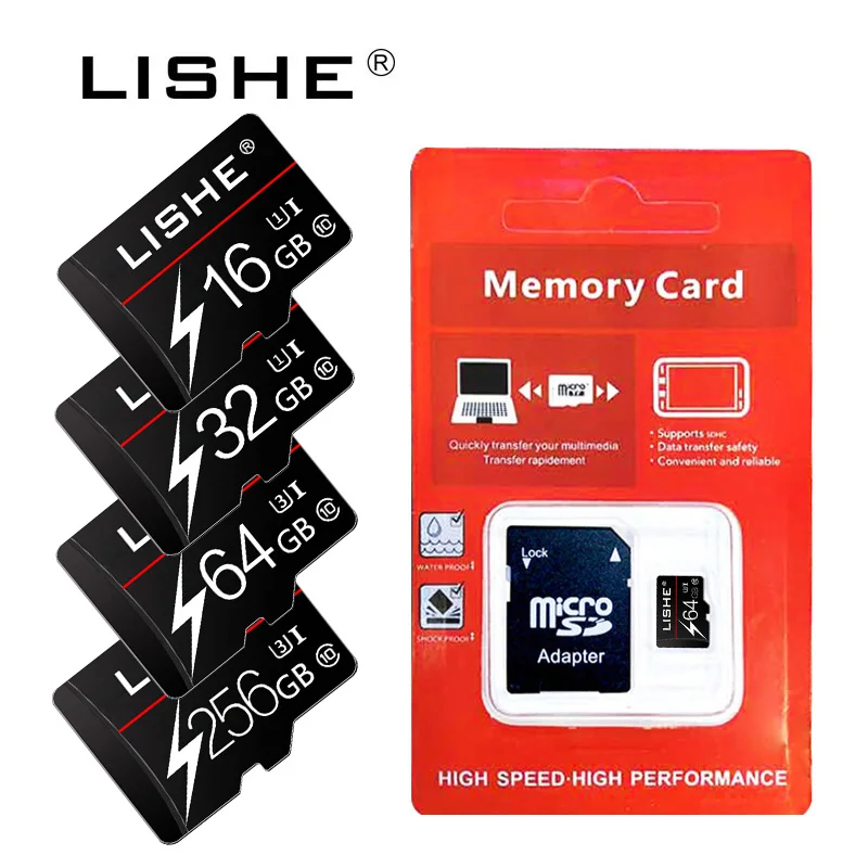 Высококачественная карта памяти класса 10 128 Гб 64 ГБ 32 micro sd 16 8 флэш usb mini tf