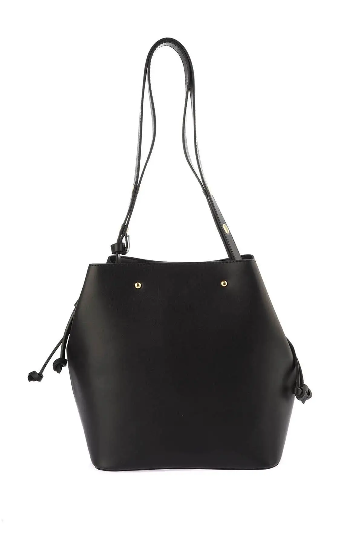 Trendyol Black Button Detail Shoulder Bag TWOSS19ED0021 |
