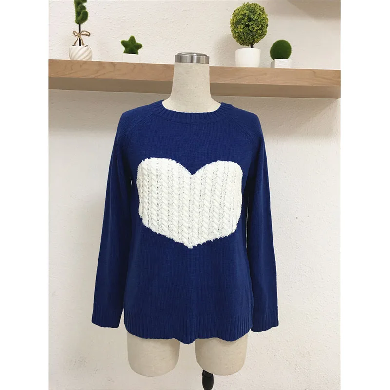 Зимняя женская модная одежда вязаные свитера пуловеры корейский Повседневный