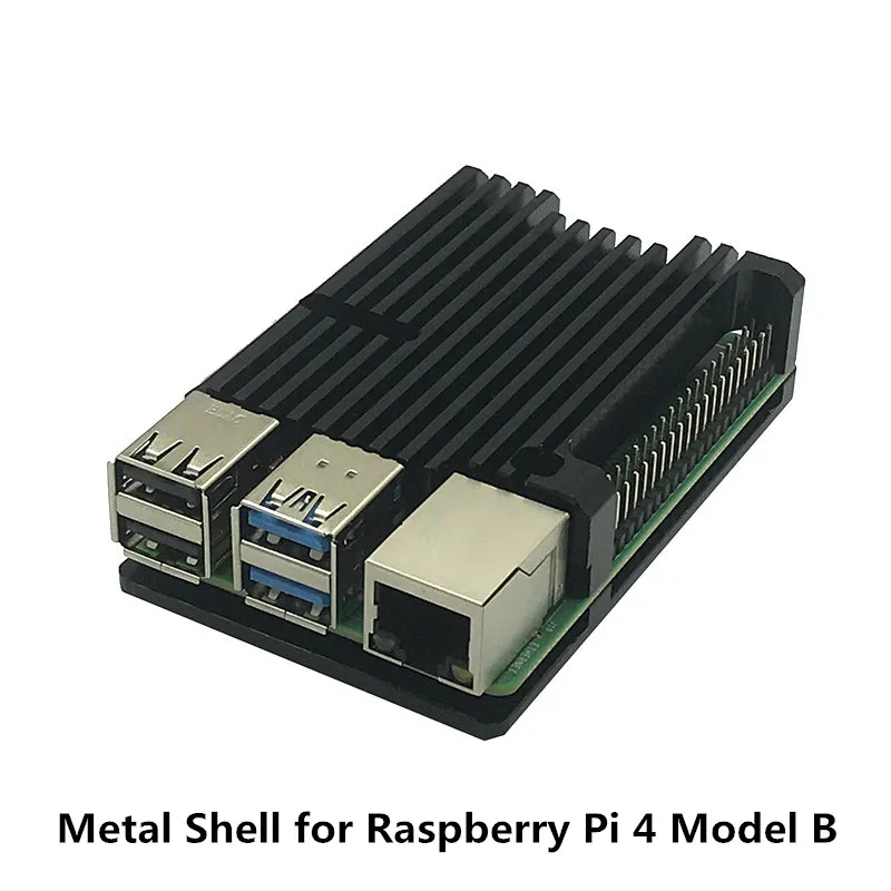 Новейший металлический корпус Elecrow для Raspberry Pi 4 Модель B бронированный
