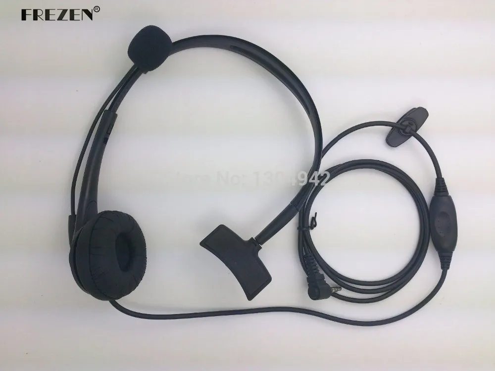 Накладной наушник с микрофоном микрофон шумоподавлением для Yaesu Vertex Radio 1pin 3 5