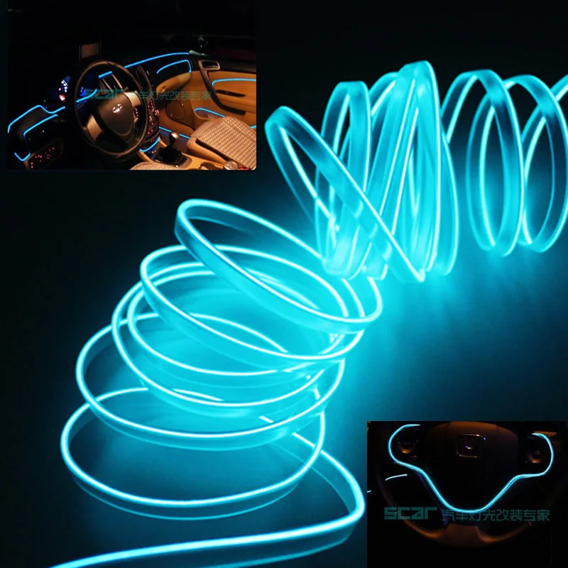 5 м Авто Ремонт интерьер Атмосфера свет Стайлинг автомобиля интерьера