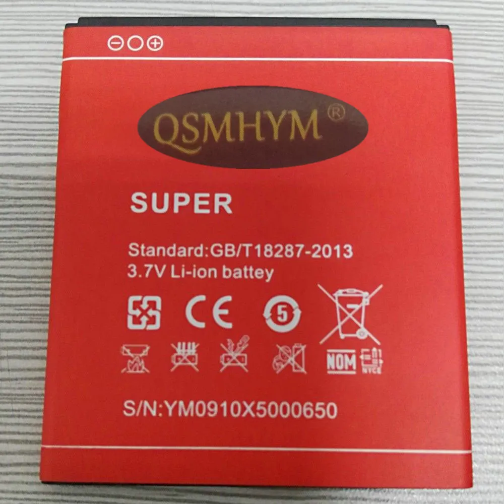 Оригинальный 3100mAh X5 3 7 V Красный литий ионный Супер Аккумулятор Для Doogee X5/X5 Pro