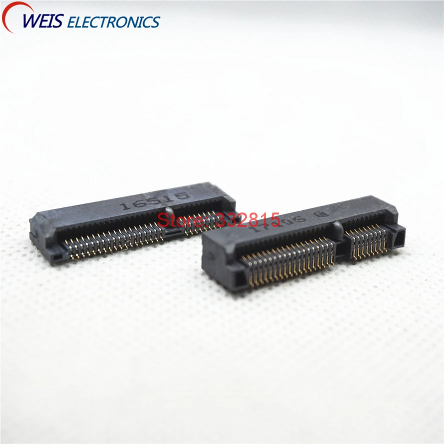 Разъем MINI PCIE PCI E 52 контакта 4 0/5 2/5 6 мм 50 шт.|socket connector|sockets 2mm |