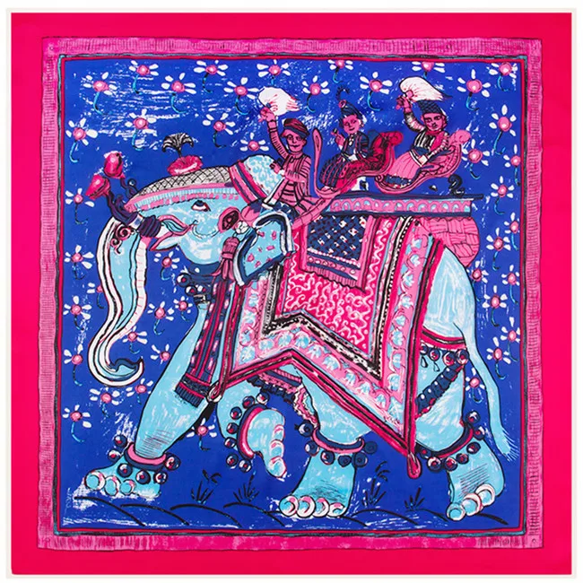 

Шарф женский большой, квадратный, 100 х 100 см, 2017