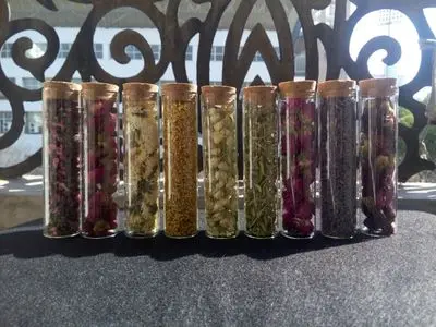 Стеклянные ограничители Пробирка для стекла 30 шт. маленькая стеклянная бутылка