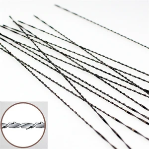 Лезвия для спиральной пилы по дереву 5 #, 12 шт., 130 мм, с патроном