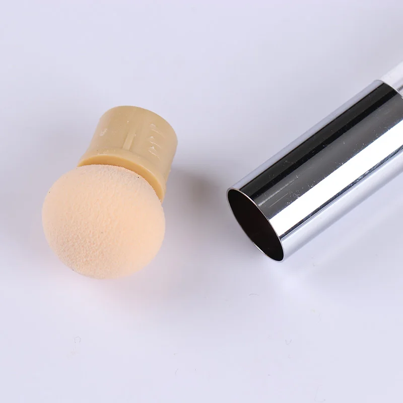 5 шт./10 шт. набор губка сменные головки для блестящего порошка градиентная кисть