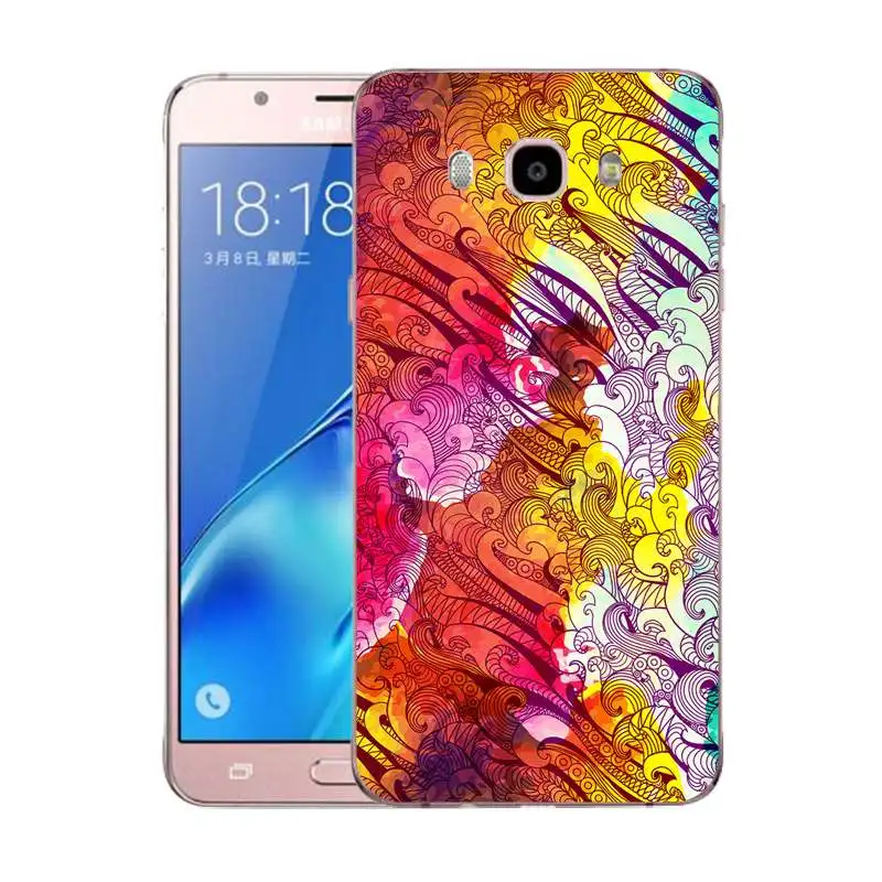 Qmswei Мягкий ТПУ Прозрачный чехол для телефона Samsung Galaxy A3 A5 2017 2016 prime J1 J2 J5 J3 J7 мягкий