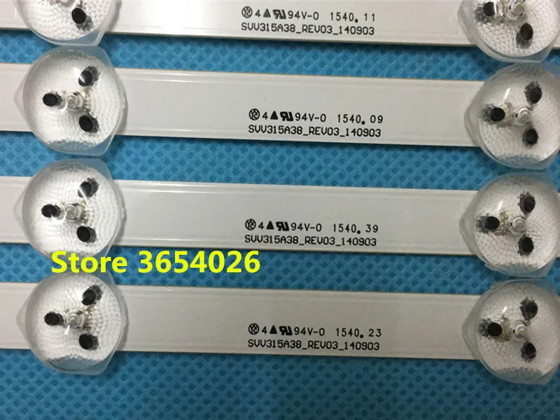 4 шт. 32-дюймовая светодиодная подсветка для LG Sharp 32 ''TV 32D1334DB LC32LD145K VES315WNDL-01