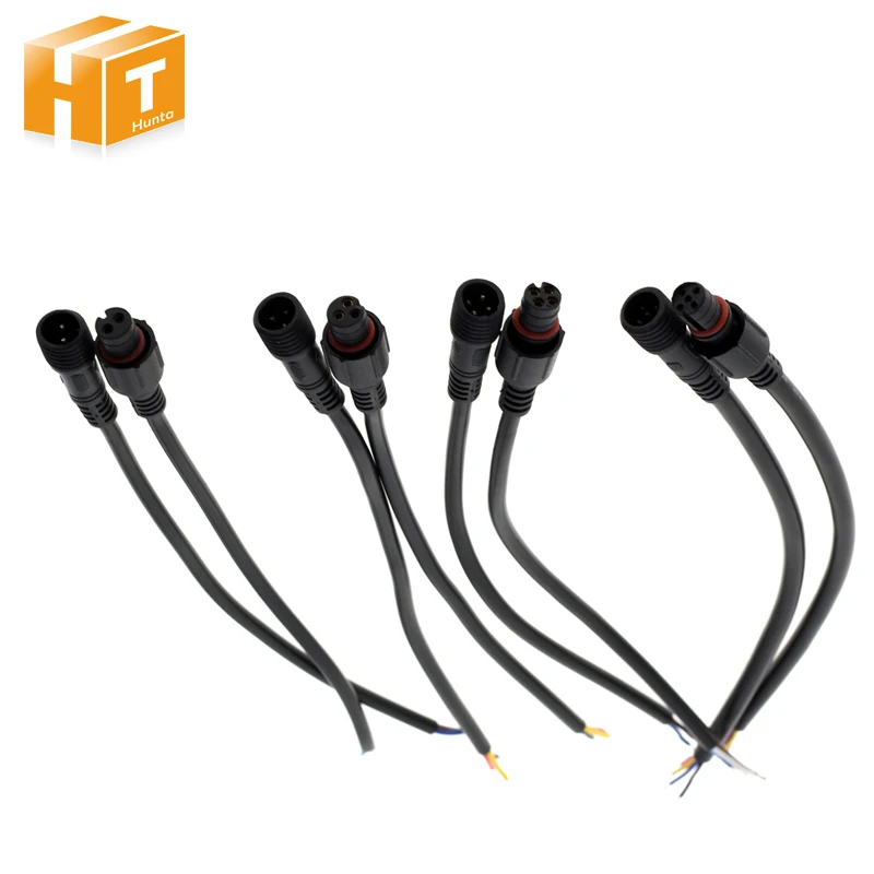 Водонепроницаемые светодиодные Проводные разъемы 2Pin 3Pin 4Pin 5Pin 5компл./лот|led wire