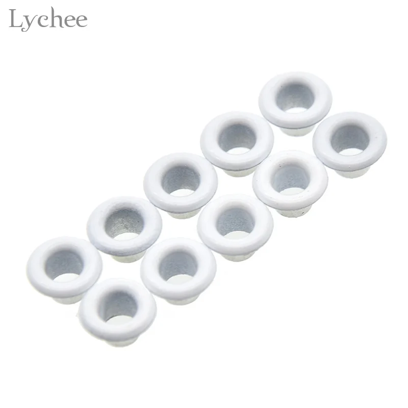 8 Lychee Life 100 шт. металлические люверсы для кожаного ремесла DIY ручной работы аксессуары для скрапбукинга - Цвет: 8