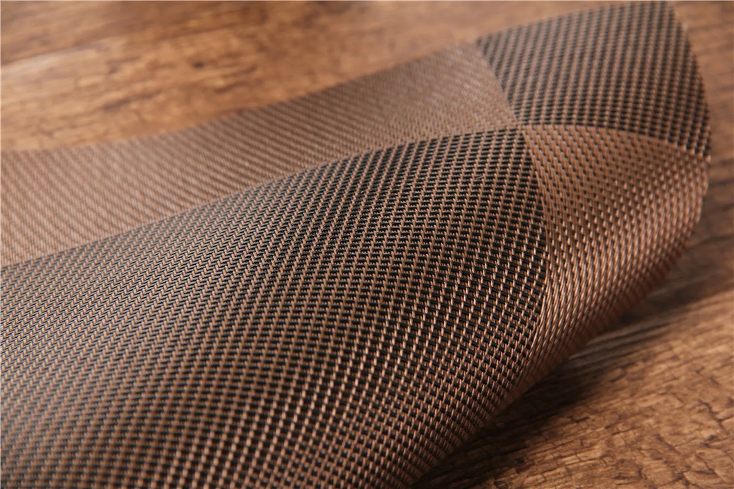 4 шт./компл. Nordic Non slip Коврик из ПВХ с металлическим эффектом тканые моющиеся