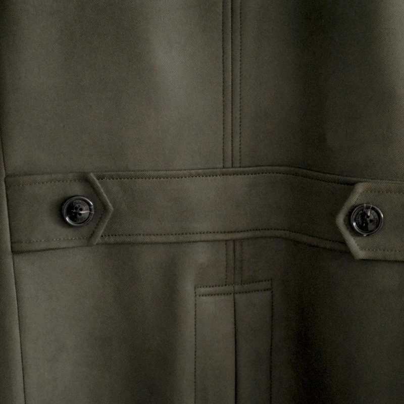 Minglu протектор мужская зимняя куртка с меховой воротник защитой двубортный Тренч