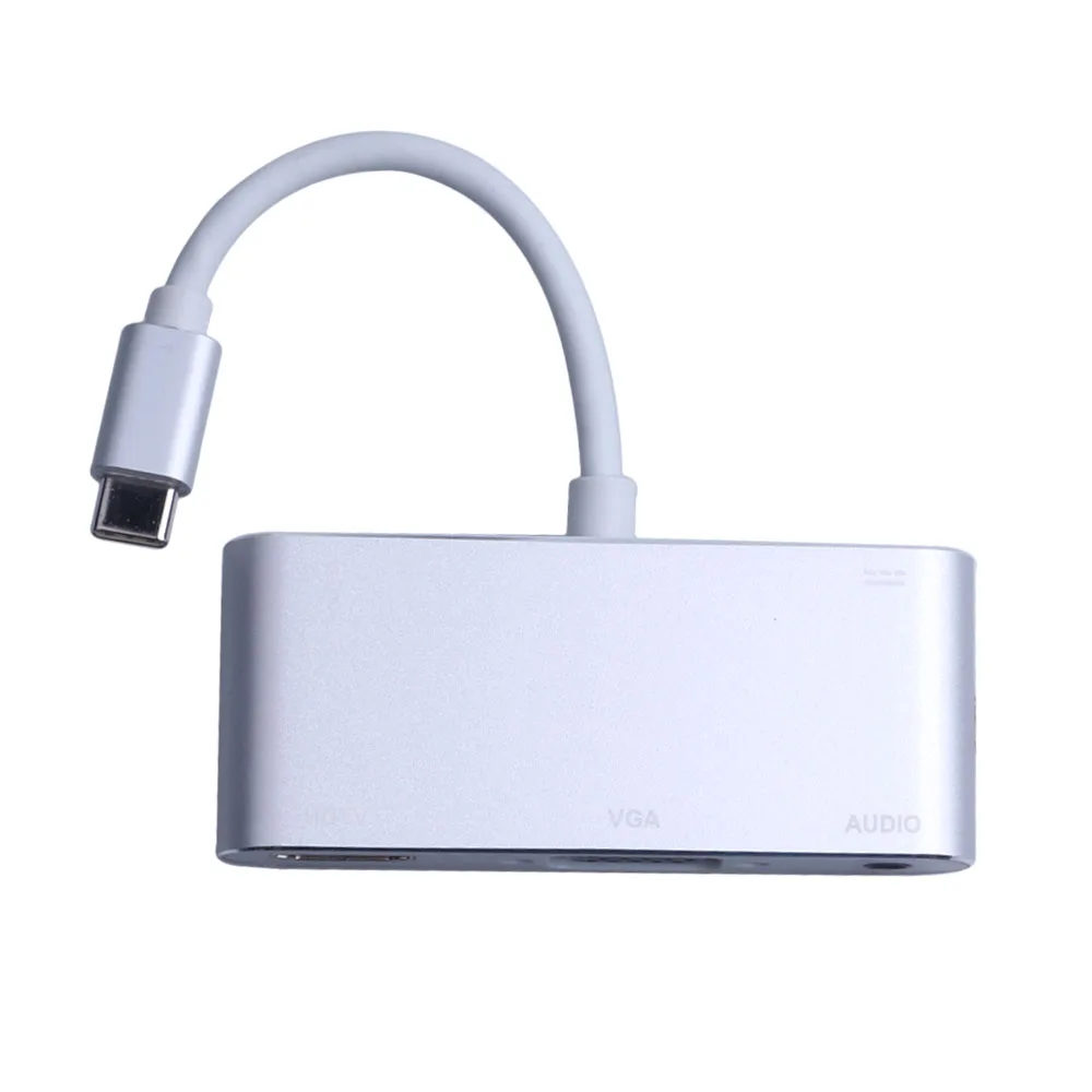 Высококачественный адаптер Usb Type C мама концентратор USB 5 в 1 HDMI 3 0 с зарядным