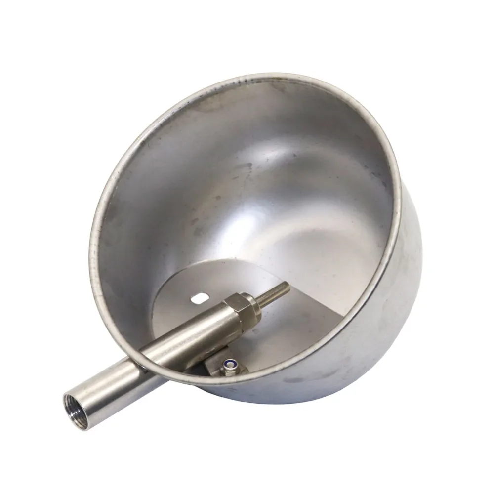 Bol d'eau de porc en acier inoxydable, 2 pièces, abreuvoir automatique pour l'alimentation du bétail