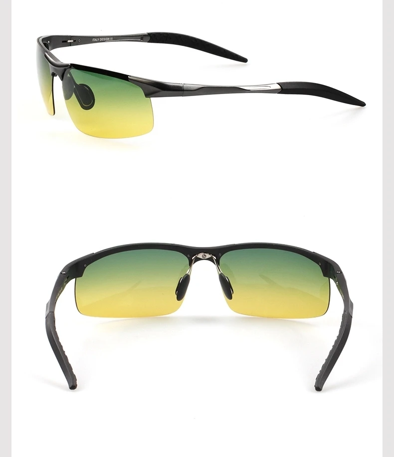 Mincl/Для мужчин Вождение Зеркало день и ночь затемнением ночного видения очки