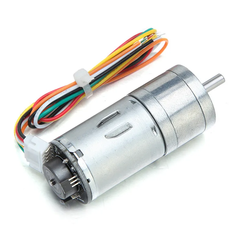 Двигатель постоянного тока 6 V 100/210/300 RPM энкодер мотор постоянного тока мотор-редуктор