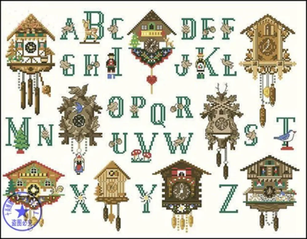 

Needlework,DIY Cross Stitch,Sets For Embroidery kits,11CT&14CT,Alphabet