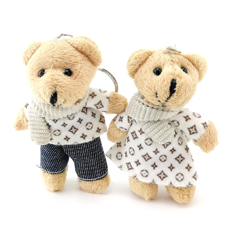 8 5 см пара плюшевых мишек с шарфом мягкая Животные медведь милые мягкие милая