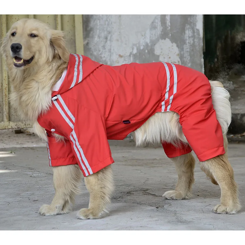 Большой плащ для собак 3XL 4XL 5XL 6XL 7XL водонепроницаемая Толстовка питомцев