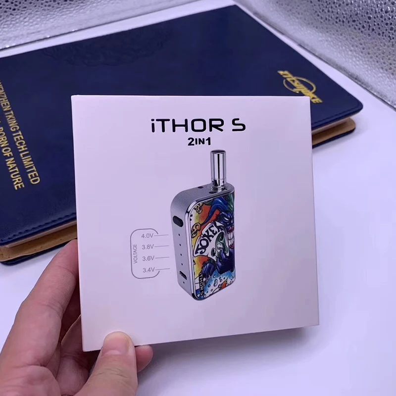 Новый iThor S воск и масла 2 в 1 Mod Kit электронной сигареты Vape с 400 mAh VV Батарея