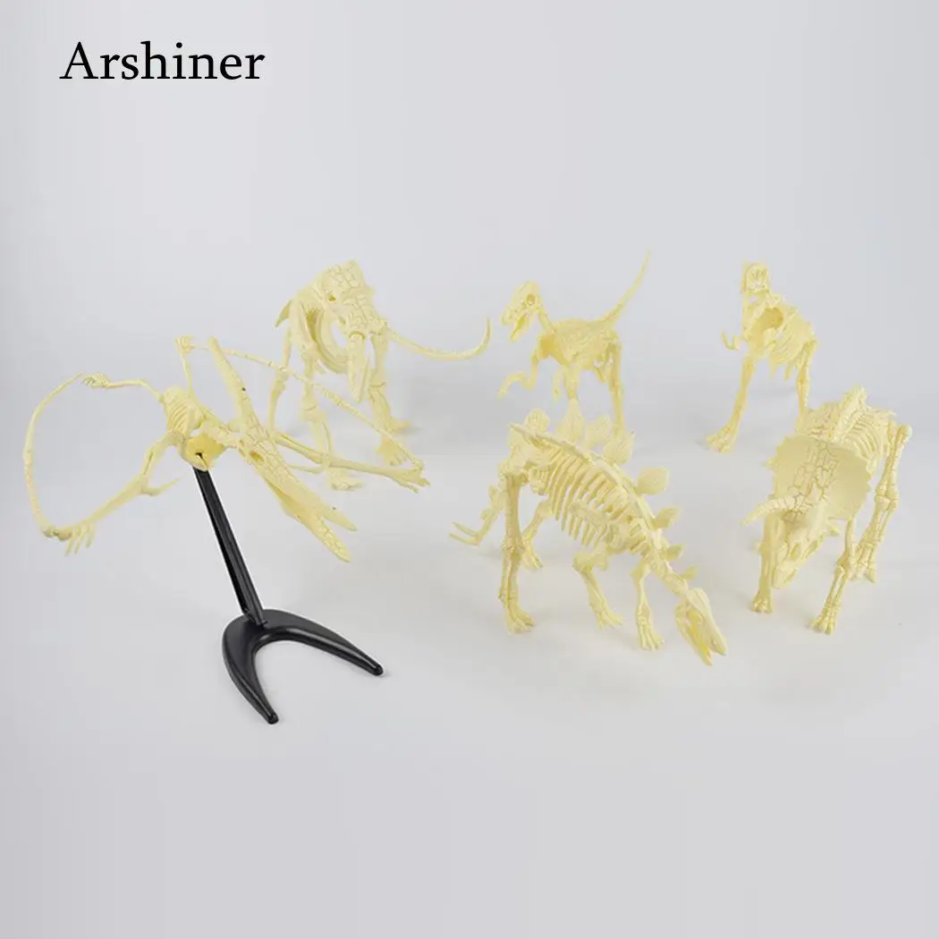 DIY Дети 3D деревянные пазлы динозавр животное модель самолета Сборка строительные