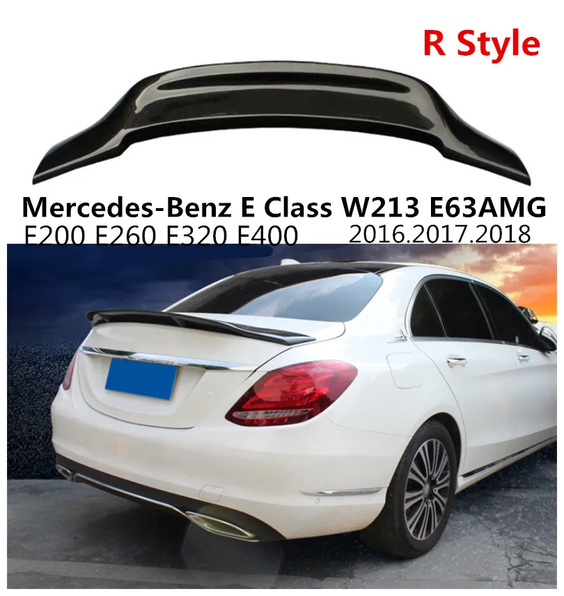 Автомобильный спойлер из углеродного волокна для Mercedes Benz E Class W213 E63AMG 2016.2017.2018