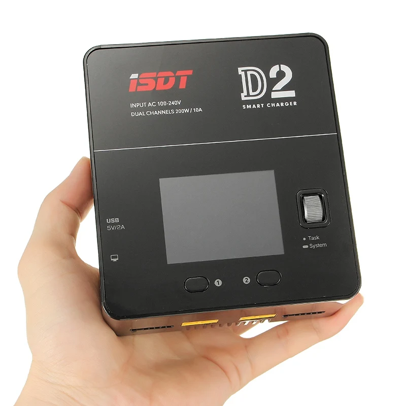 Фото Оригинальный ISDT D2 200W 20A AC двухканальный Выход Smart Lipo Батарея баланс балансировка Оригинальный ISDT D2 200W 20A AC двухканальный Выход Smart Lipo Батарея баланс балансировка