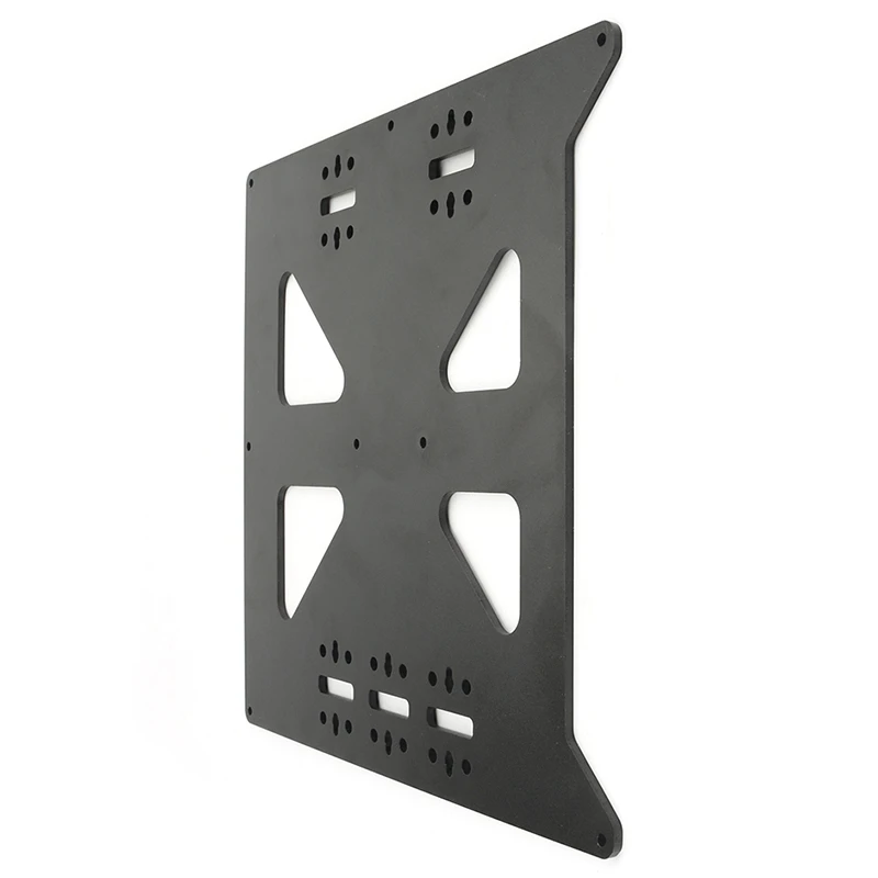 Черная Алюминиевая анодированная пластина Y Carriage Upgrade V2 Prusa I3 Hot Bed Support Plate для Diy 3D