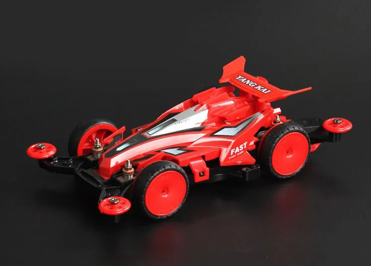 Speed lightning red Yang Kai мини 4WD модель автомобиля с MA шасси двойной вал двигателя темная лошадь/Аватар/тире метеоры/скорость молния YANGKAI - Цвет: Speed lightning red