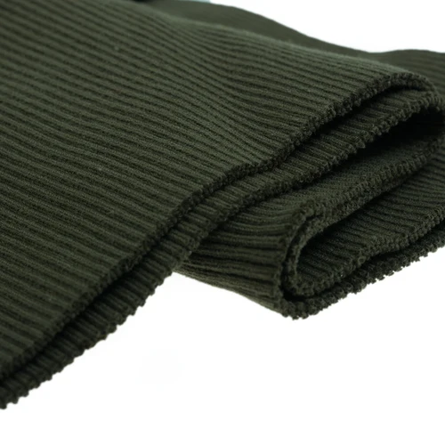 Army green Толстый хлопок вырез манжеты нижний подол одежды ребра трикотажная ткань для детской одежды аксессуары - Цвет: Army green