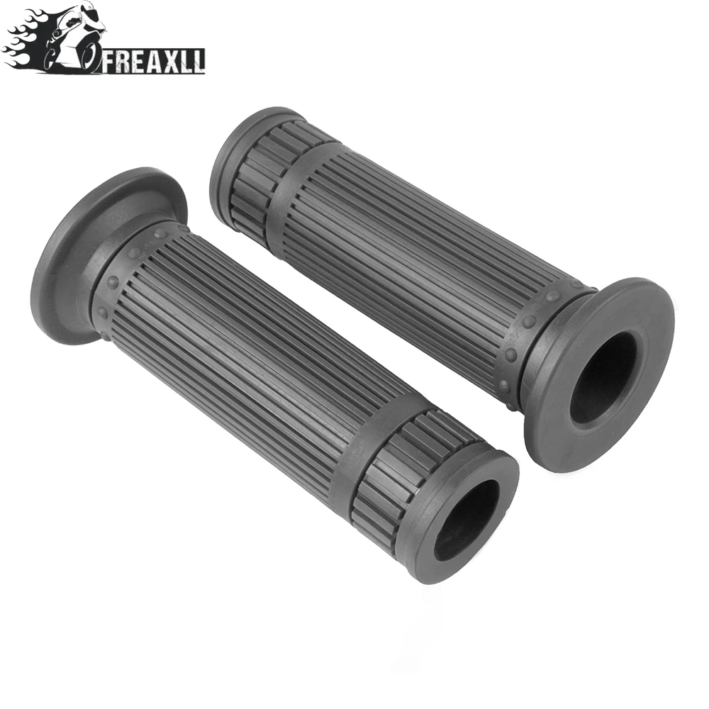 left 22mm right 24mm Ручки для мотоцикла стержень конец Подруливающее устройство ручка 7/8 дюймов 22 мм 24 мм мотоцикл комфорт для Honda Triumph Yamaha Kawasaki CG125 - Цвет: left 22mm right 24mm
