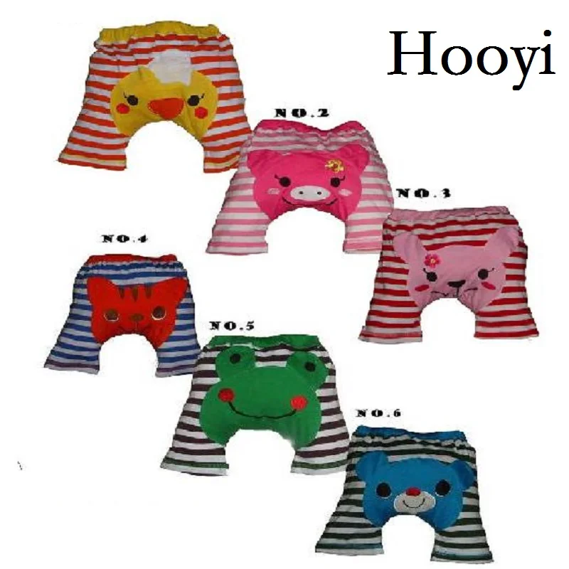 Детские подгузники с вышивкой в виде животных детские из полипропилена полоску