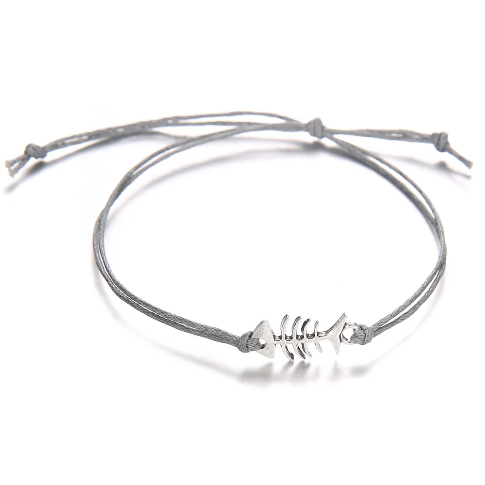 2 шт./компл. браслеты из костяных элементов цепочка с бусинами антикварный