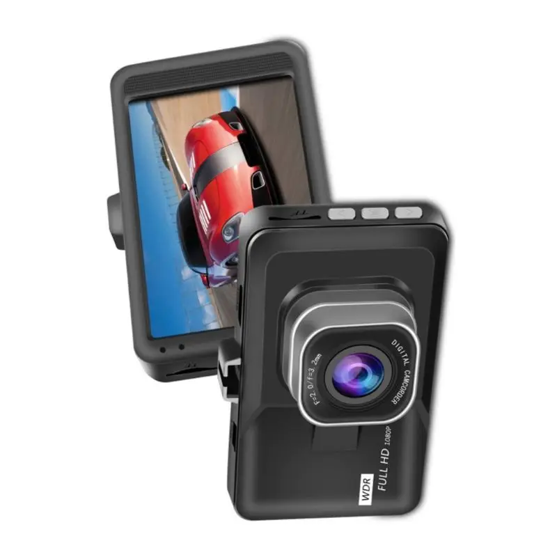 

3 Inch 1080P Full HD Car DVR Recorder Night Vision Vehicle Video Register Dashboard Camera G-Sensor GPS Function