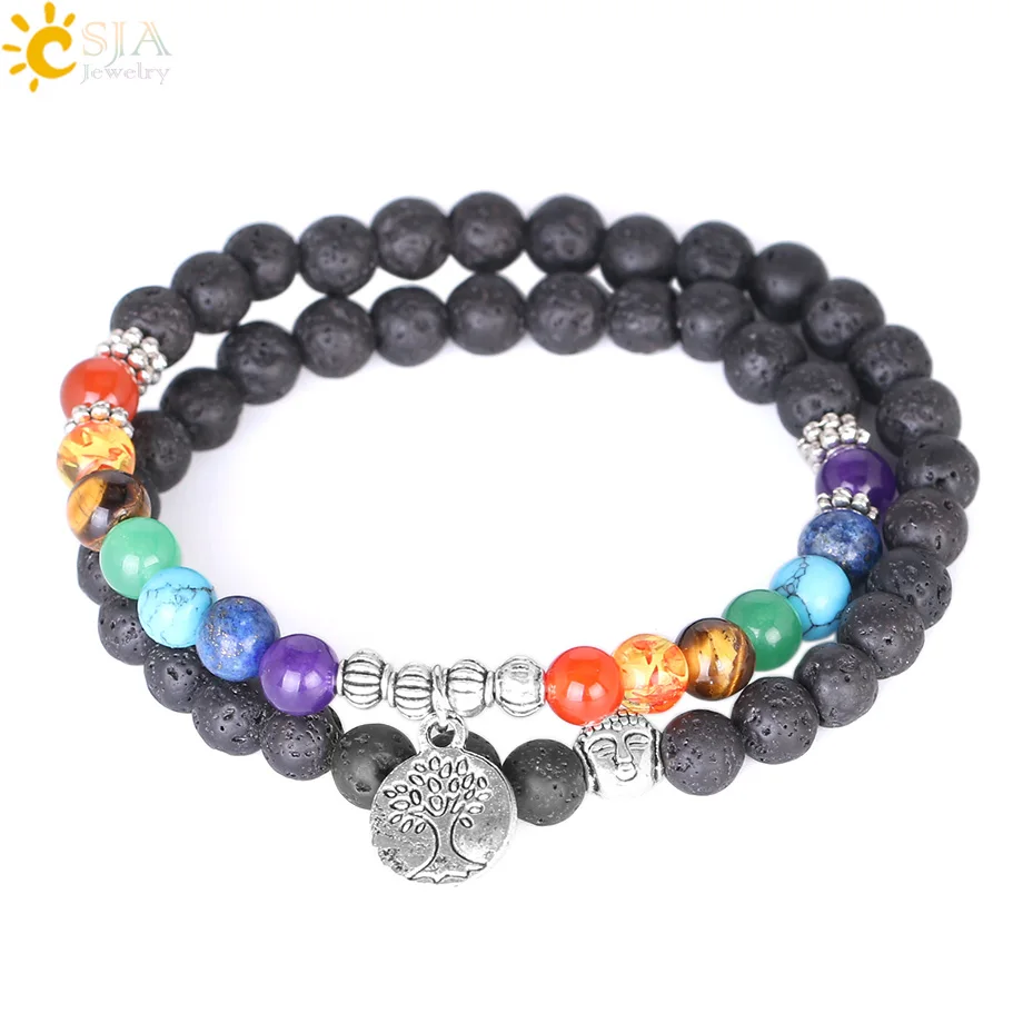 Женская чакра с 7 элементами|strand bracelets|bead braceletbracelet multilayer |
